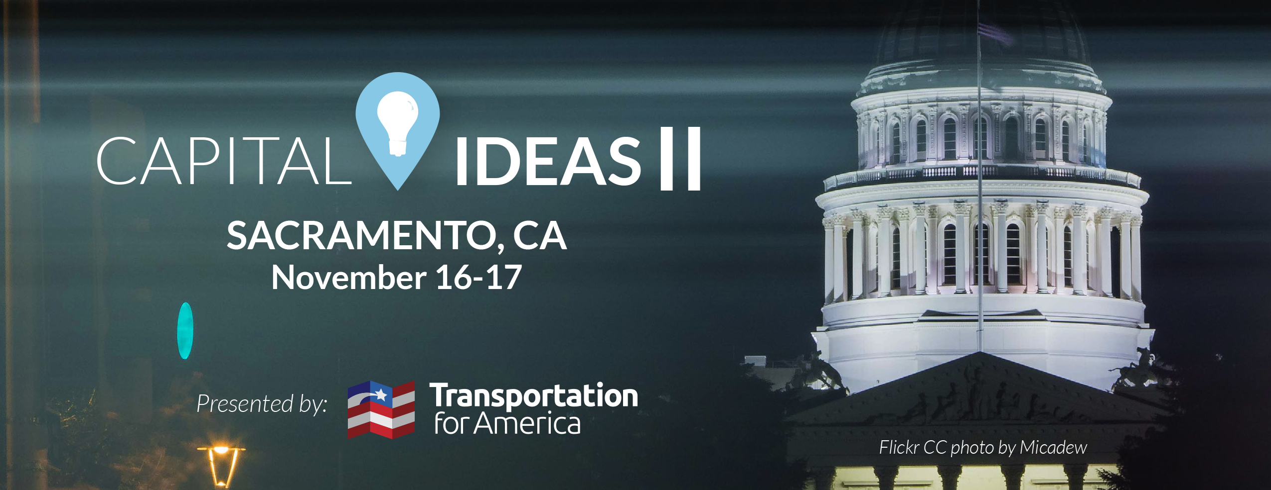 Capital Ideas banner sacramento promo