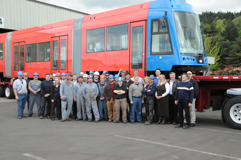 Oregon Iron Works Streetcar