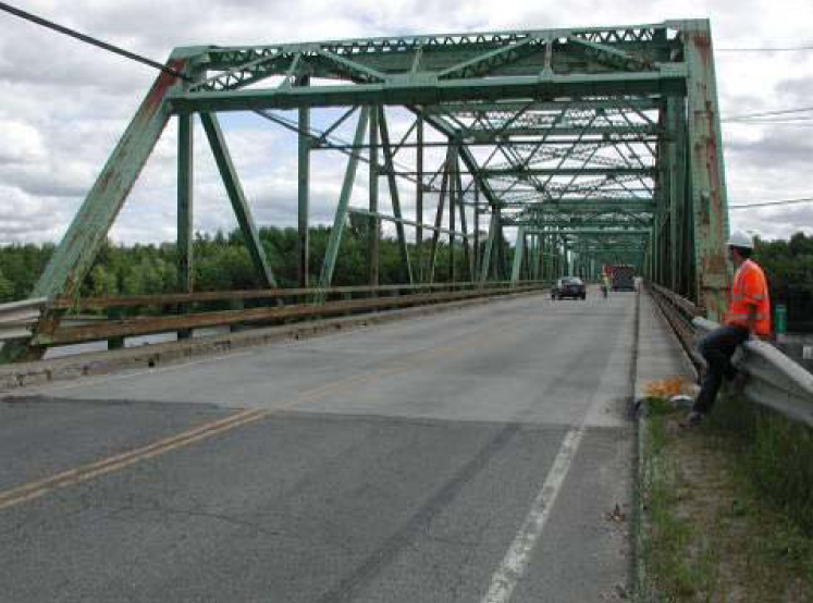 Maine Penobscot River Bridge
