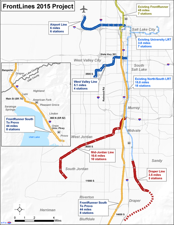Salt Lake City Frontlines 2015 map