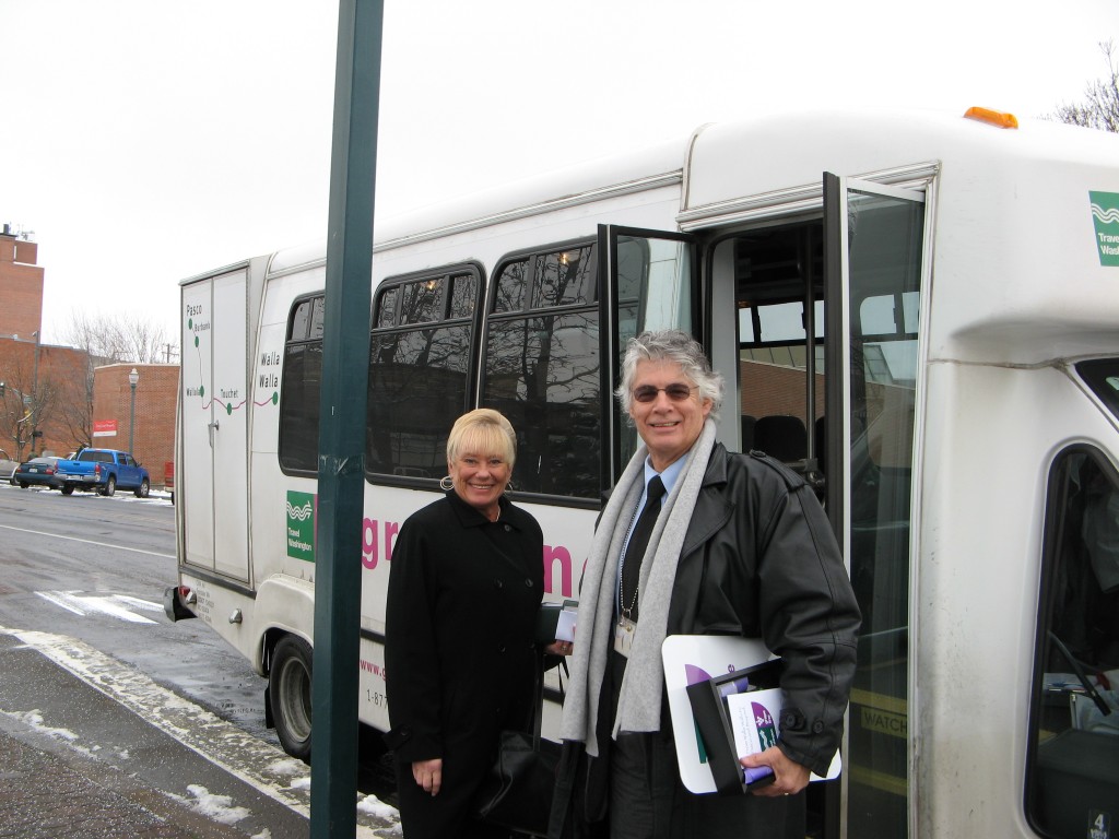 Ed Frost ben franklin transit vanpool washington