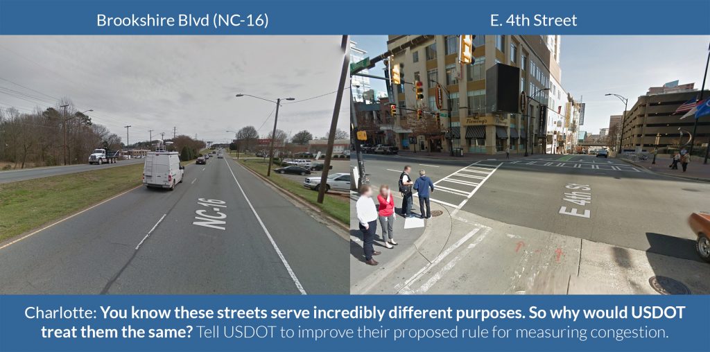 Charlotte congestion comparison 2