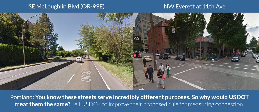 Portland congestion comparison 2