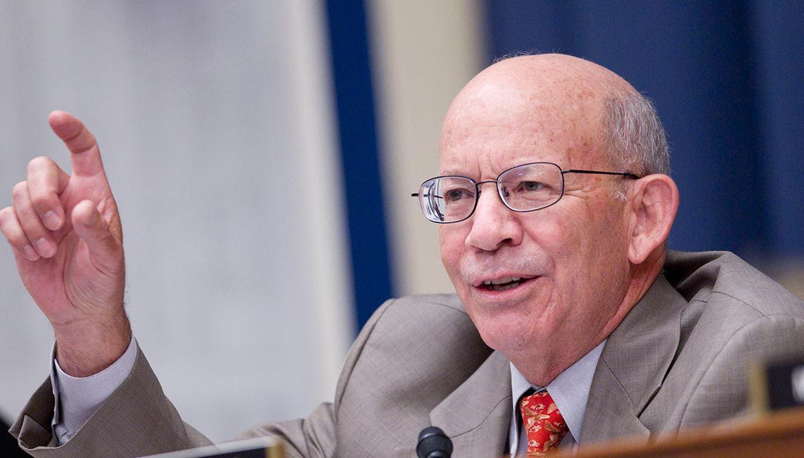 Chairman Peter DeFazio (D-OR) of the House Transportation and Infrastructure Committee speaking at a hearing.