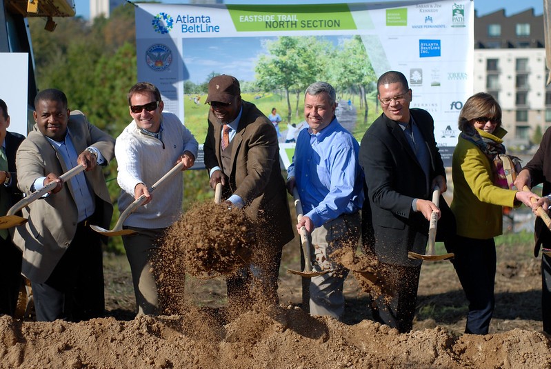 Atlanta BeltLine ground breaking