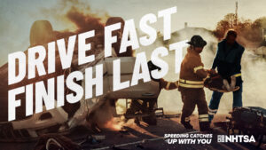 Drive fast finish last ad