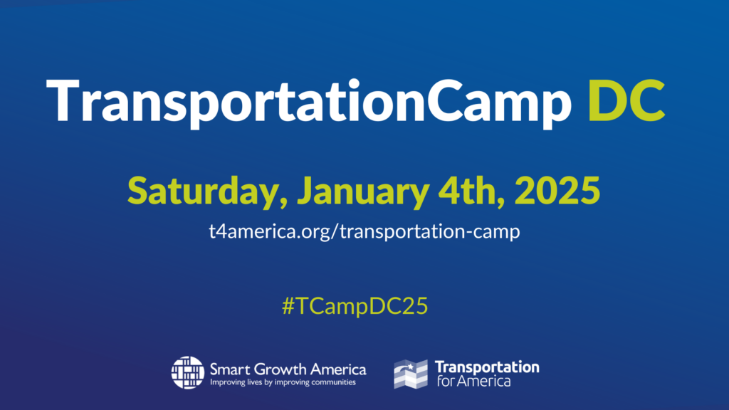 TransportationCamp DC Saturday, January 4, 2025